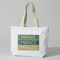 Green Angels Signature Canvas Tote Bag – Large Size | 380 GSM Eco-Friendly Bag