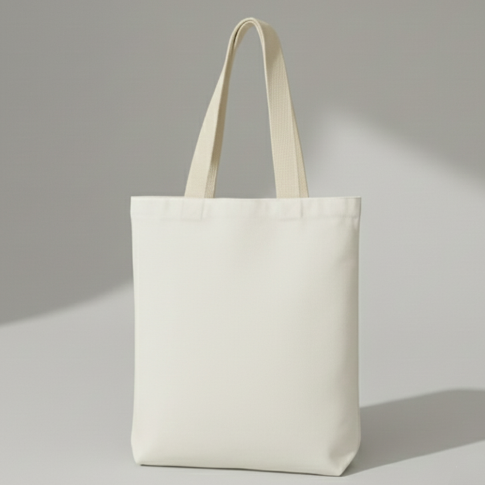 White Cotton Tote Bag – Design| Eco Friendly Reusable Shopping Bag
