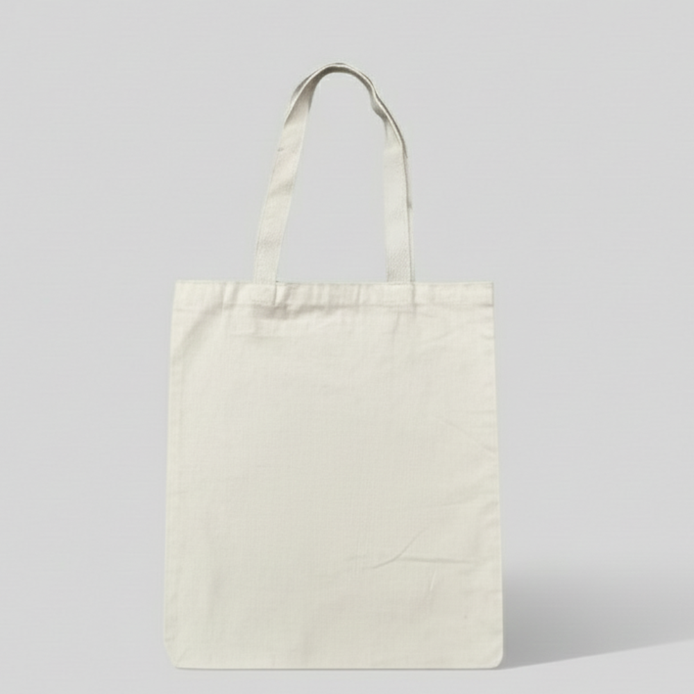 Green Angels Medium Gada Tote Bag – Design 01 (180 GSM, Gada)